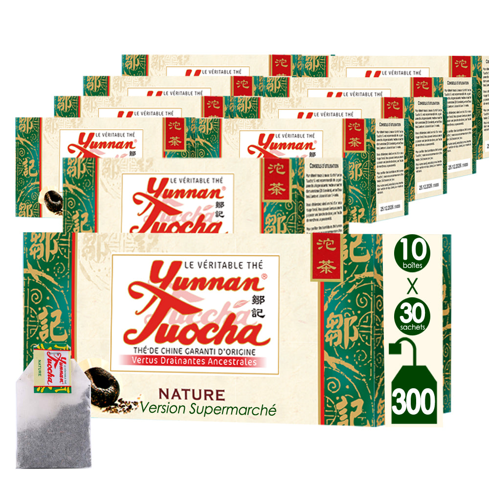 Nature 7633 Sachets De Thé Tuocha | Yunnan Tuocha / Zouji-Version Supermarché