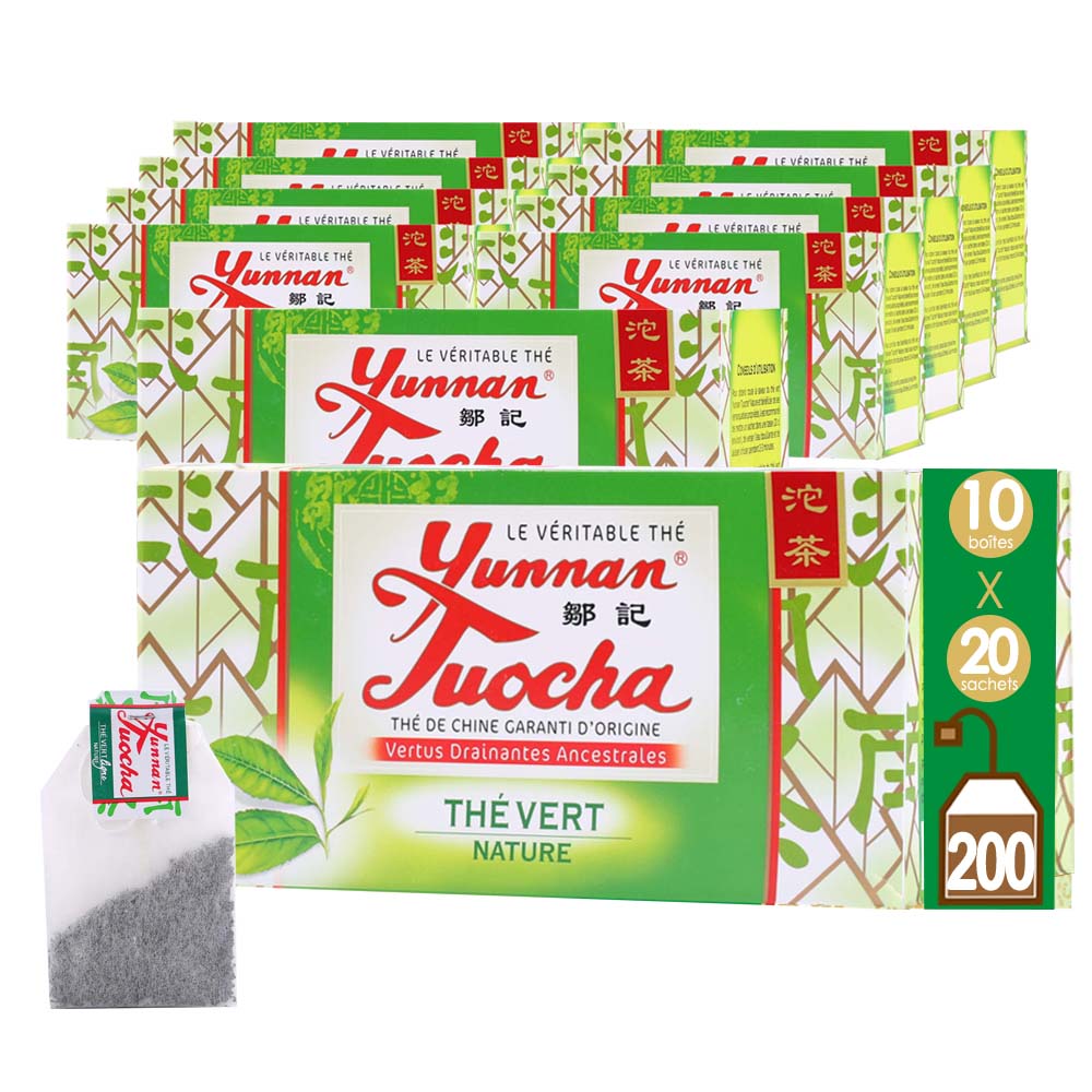 Sachets de Thé Vert Naturel | Yunnan Tuocha / Zouji