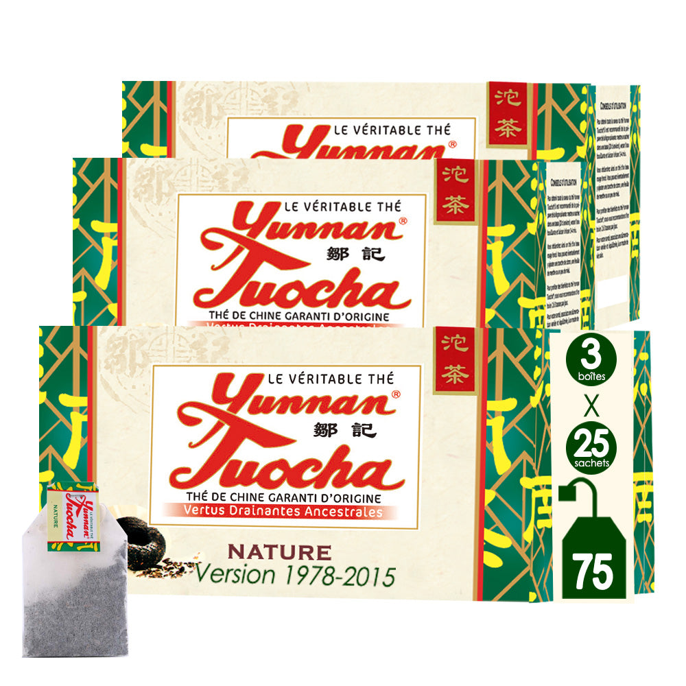 Nature L'élégance Sachets De Thé Tuocha | Yunnan Tuocha / Zouji-Version 1978-2015