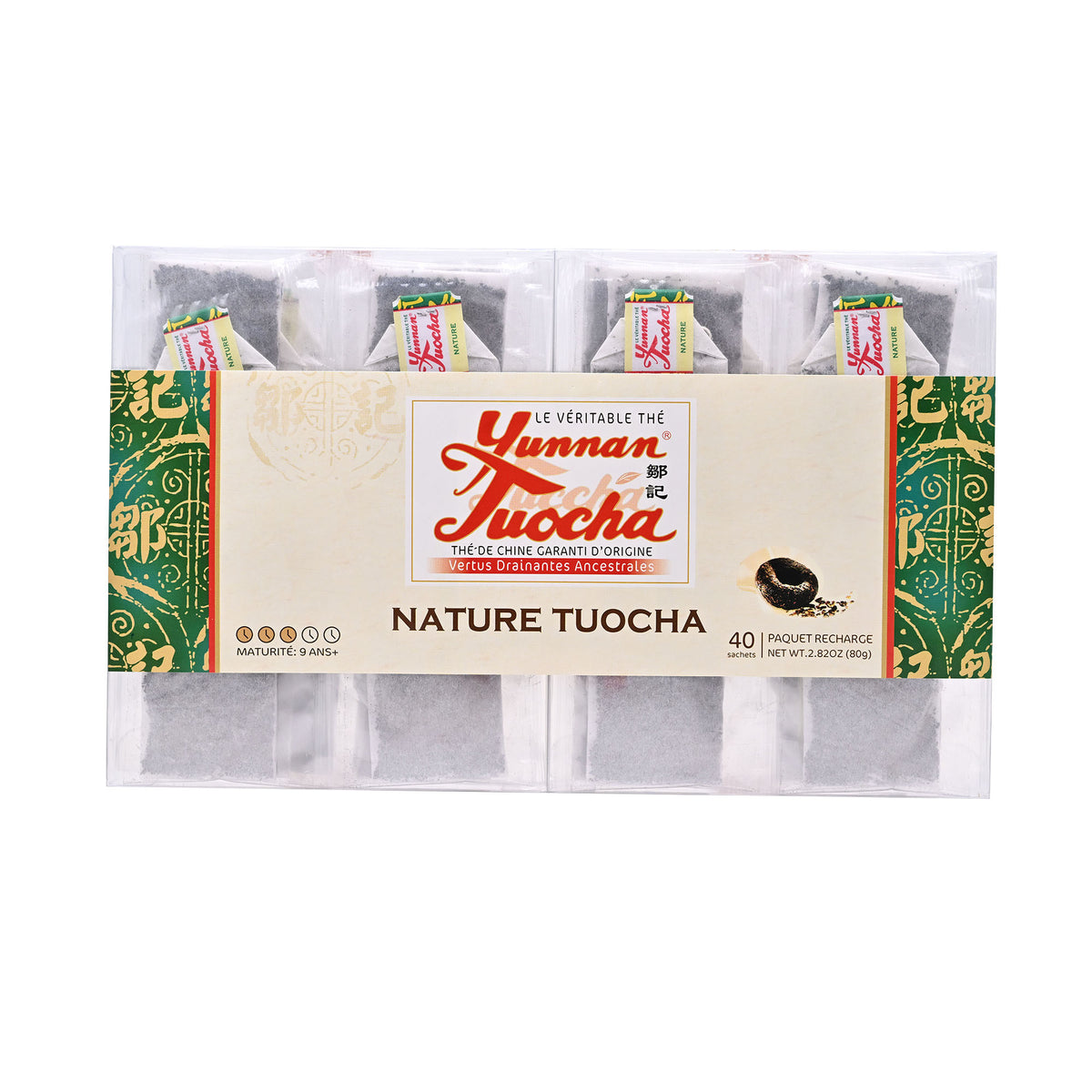 Nature L'élégance Sachets De Thé Tuocha | Yunnan Tuocha / Zouji-Version 1978-2015