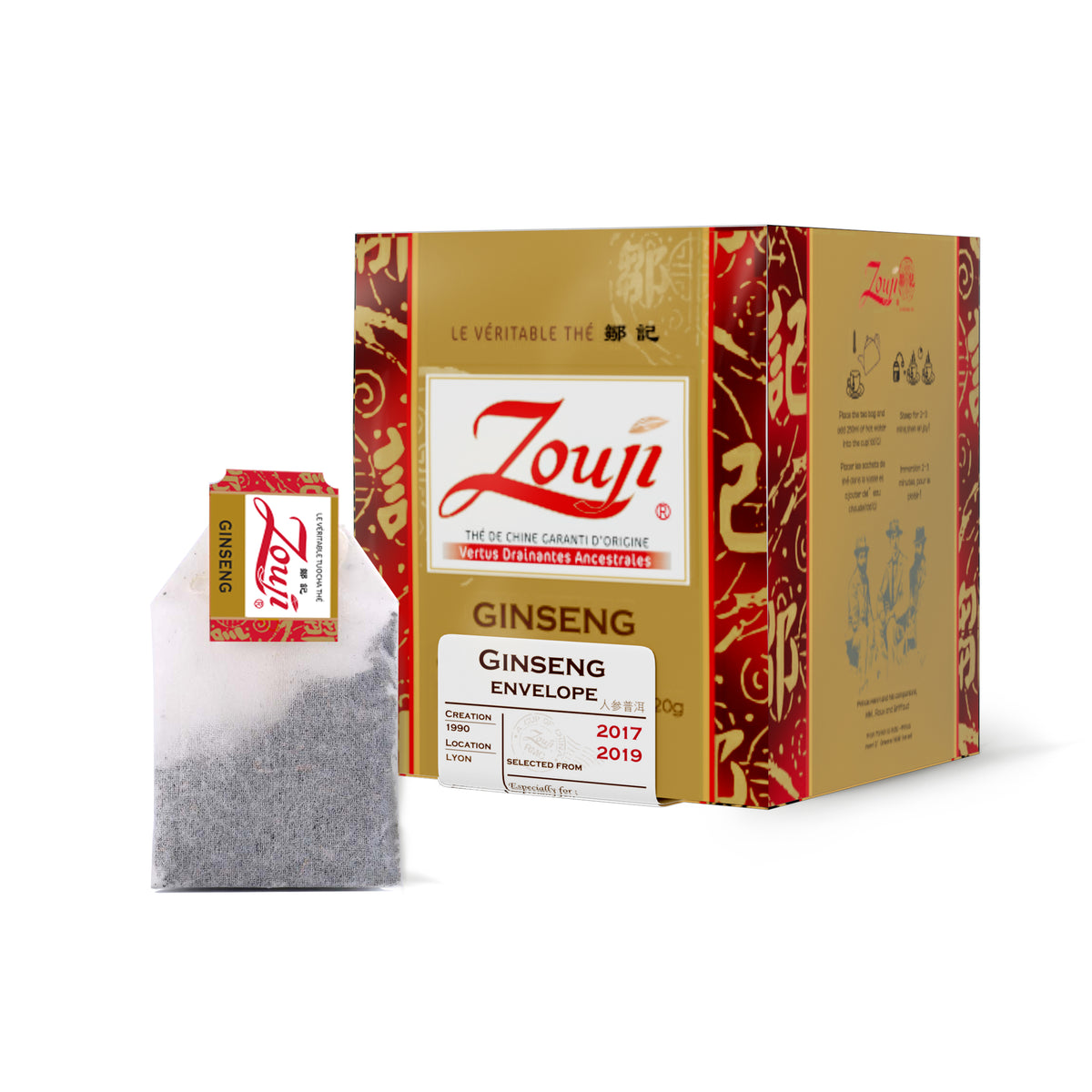 Sachets De Thé Ginseng Tuocha | Yunnan Tuocha / Zouji
