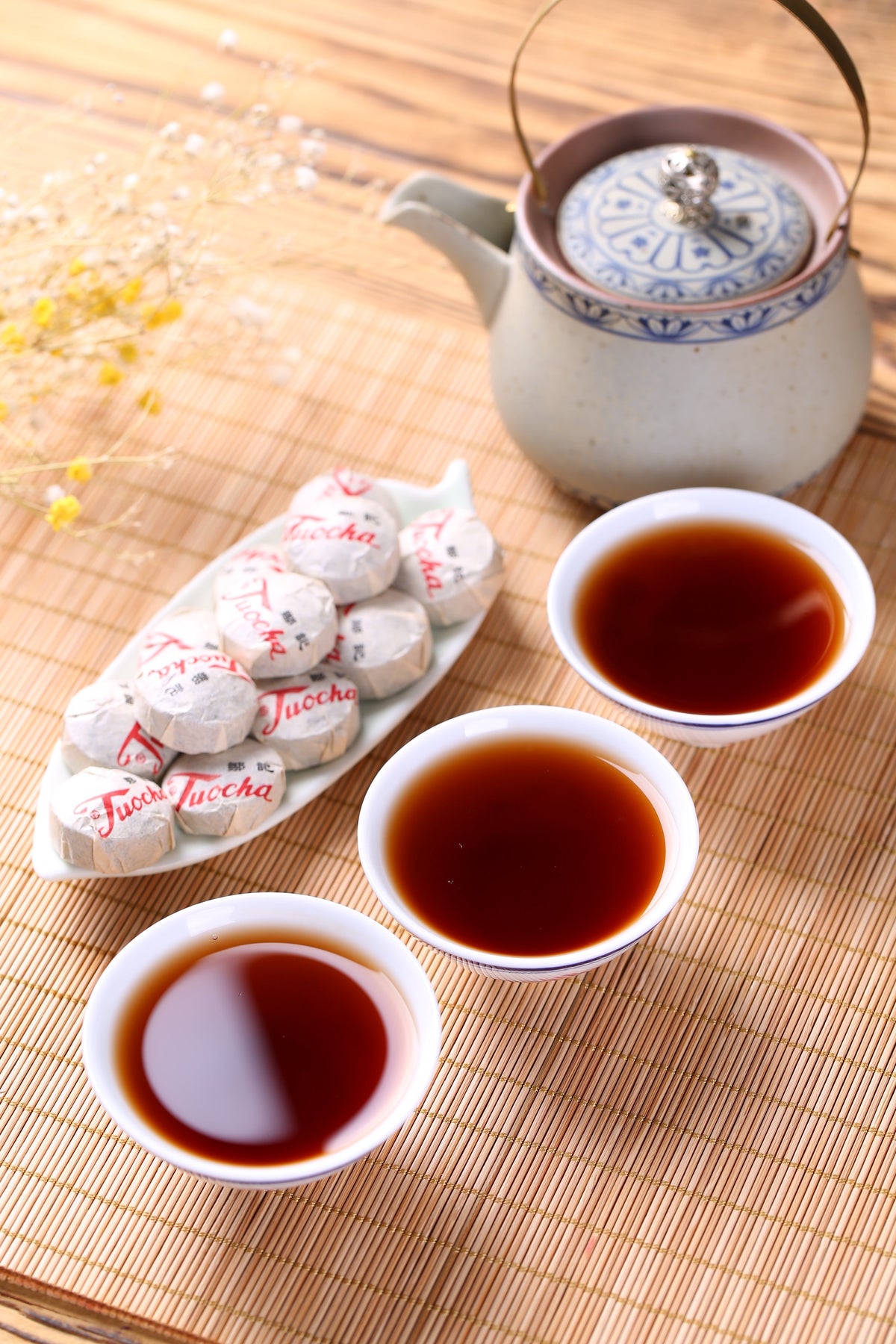 Coffret Cadeau Année Lapin Mini Nids | Yunnan Tuocha / Zouji