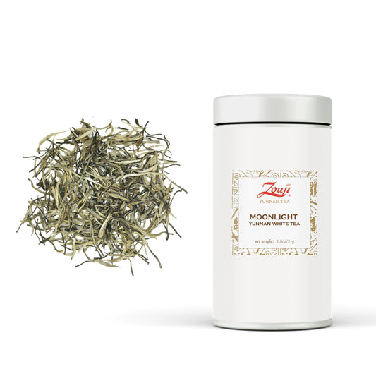Thé Blanc Du Yunnan Au Clair De Lune | Yunnan Tuocha / Zouji