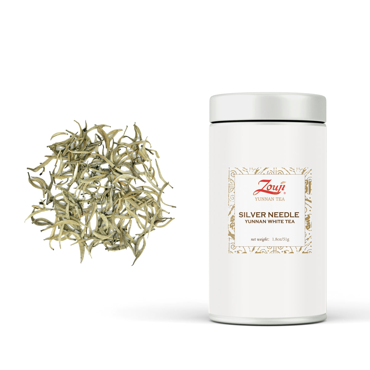 Thé Blanc Du Yunnan À L'Aiguille D'Argent | Yunnan Tuocha / Zouji